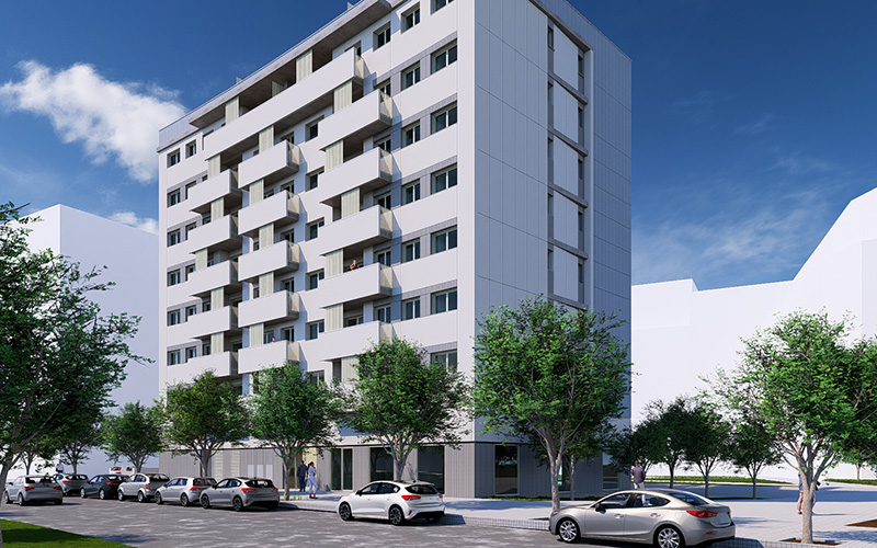 EDIFICIO DE 34 VIVIENDAS EN VALENCIA